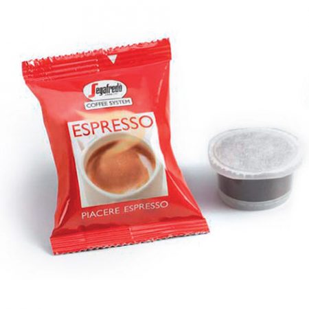 Segafredo Espresso Coffee Capsules - packed 150