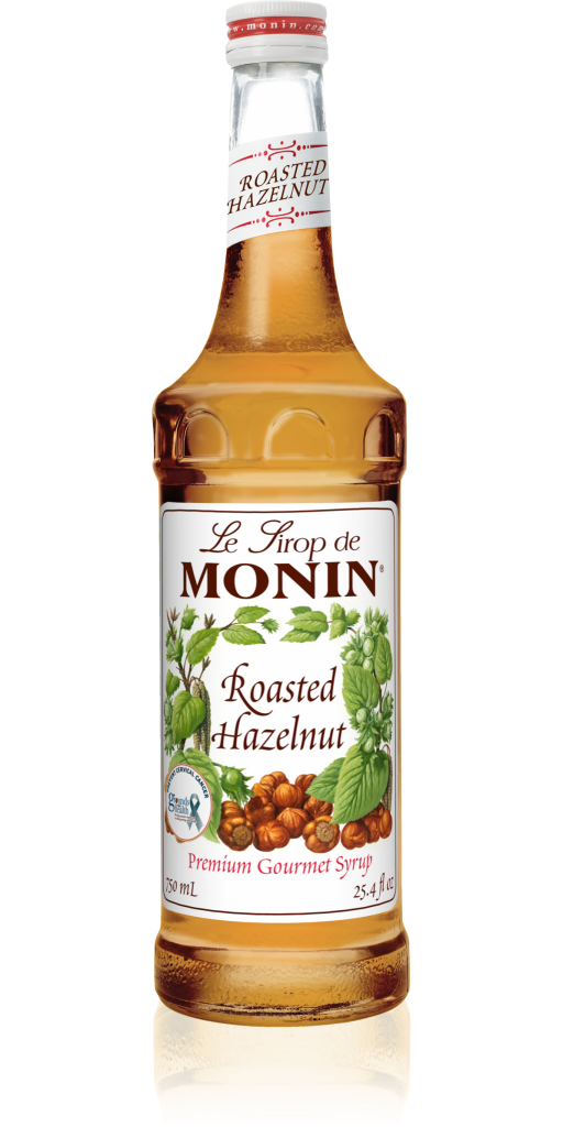 MONIN Roasted Hazelnut syrup Hot Coffee Company