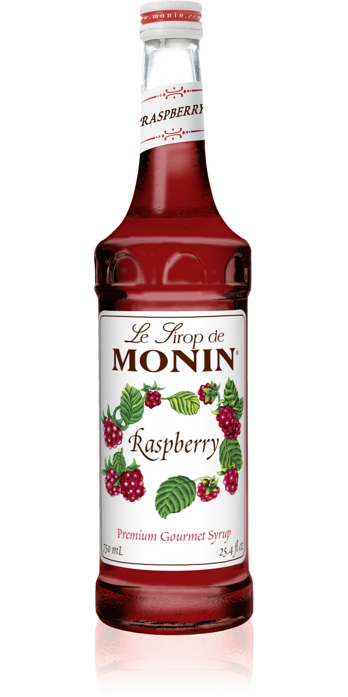 Monin Raspberry Syrup Hot Coffee Company
