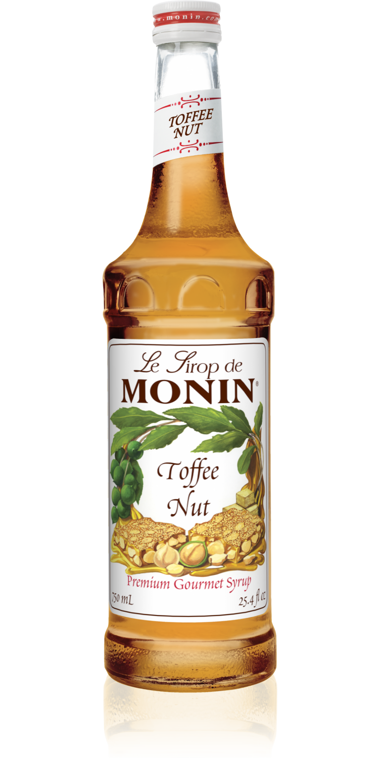 MONIN Toffee Nut syrup Hot Coffee Company